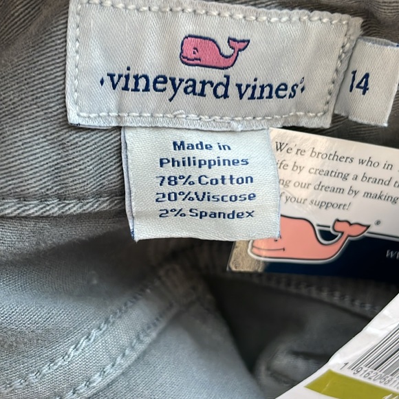 Vineyard Vines Women’s Skinny Utility Pants in Sharkskin Gray. Size 14. NWT. - Picture 11 of 13